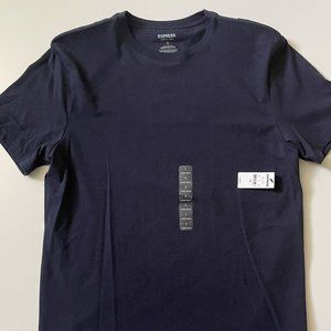 Express Crew Tee Tshirt Stretch Navy Men
